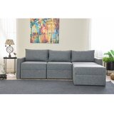 Atelier Del Sofa Ugaona sofa-krevet Saros Grey Cene