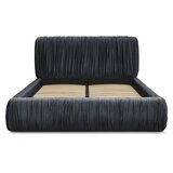 Bobochic Paris Svijetlo plavi tapecirani bračni krevet s prostorom za odlaganje s podnicom 180x200 cm Blair – | shoptok.hr