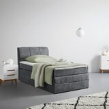 Mömax Postelja Boxspring Runner Siva, 120x200 | Shoptok.si