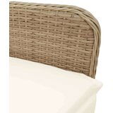  9-dijelni vrtni bistro set od poliratana s jastucima bež | shoptok.hr