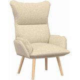  Fotelja Krema 69 x 74 x 93 cm Tkanina i šperploča | shoptok.hr