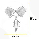  ONLI - Zidna svetiljka ASIA 2xE14/6W/230V | Eponuda.com