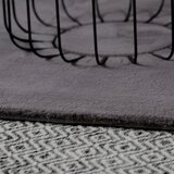 Kayoom RAVNO TKANA PREPROGA 120/170 cm taftano siva | Shoptok.si