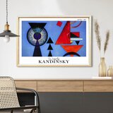 WALLXPERT 4262AHSKANDINSKY-029 Višenamenska Dekorativna Slika u Ram | Eponuda.com