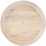 The Living Store Stranska mizica Ø 50x55 cm trden mangov les - Stranska Mizica, (21421243) | Shoptok.si
