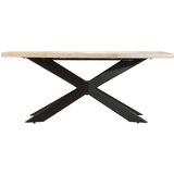 vidaXL Blagovaonski stol od izbijeljenog drva manga 180 x 90 x 76 cm | shoptok.hr