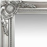 vidaXL Zidno ogledalo u baroknom stilu 40 x 40 cm srebrno | shoptok.hr
