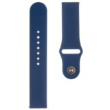 Onasi silikonski pašček za uro 22 mm - temno moder | Shoptok.si