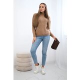 Kesi Sweater over the head made of Camel diamonds | shoptok.hr