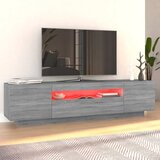 TV ormarić s LED svjetlima boja hrasta sonome 160 x 35 x 40 cm | Shoptok.si