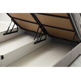 Hanah home Vitalia 90 x 190 - Light Grey Light Grey Single Bed Base & Headboard | ePonuda.com