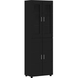  Set TV komoda FLORIN 3 kom. Crna Konstruirano drvo | shoptok.hr
