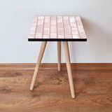 Hanah home klub sto Shp316, 35x42x35 cm, Roze | ePonuda.com