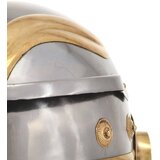  Antikna replika rimske vojničke kacige za LARP srebrna čelična | shoptok.hr