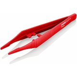 Knipex jednokratna plastična pinceta - crvena 130mm (92 69 84)