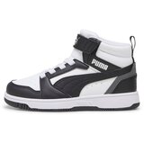 Puma Patike za dečake Rebound V6 Mid Ac+Ps, Crno-bele Cene