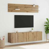 vidaXL TV enote 6 pcs artisan hrast Konstruiran les Cene
