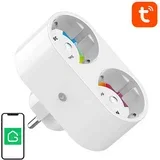 Dvostruka pametna wifi utičnica do 3680W tuya alexa google asistent
