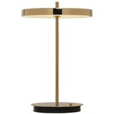 UMAGE LED zatemnitvena namizna svetilka v zlati barvi s kovinskim senčnikom (višina 31 cm) Asteria Move – | Shoptok.si