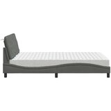 vidaXL Krevet s madracem svjetlosivi 140x200 cm tkanina | shoptok.hr