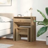 Kozmetički Stol hrast artisan 60 x 40 x 75 cm Konstruirano drvo | shoptok.hr