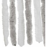  Zastor protiv muha svjetlosivi i bijeli 56x185 cm od šenila | shoptok.hr