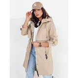 DStreet Kurtka damska parka TILSON kamelowa | shoptok.hr