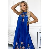 numoco basic Pleated satin maxi dress Numoco | ePonuda.com