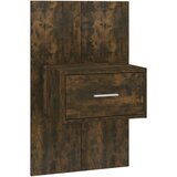 The Living Store Stenska nočna omarica dimljeni hrast - Stenska Nočna Omarica, (21421000) | Shoptok.si