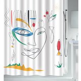 Spirella Zavesa za tuš 180x200 cm Faces – | Shoptok.si