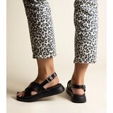 Gemre Black platform sandals Burnet | Shoptok.si