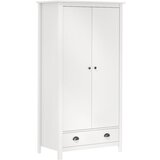 Furnova Garderobna omara z 2 vrati Hill bela 89x50x170 cm borovina, (21930067) Cene
