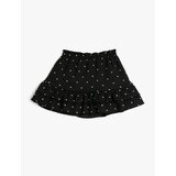 Koton Mini Skirt Polka Dot Elastic Waist Lined Cotton | Shoptok.si