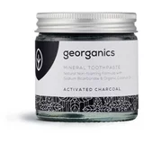 Georganics Mineralna zobna pasta, 60 ml - Activated Charcoal