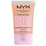 NYX Professional Makeup Bare With Me Blur Tint Foundation mat puder s srednjo prekrivnostjo 30 ml Odtenek 05 vanilla Cene