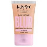 NYX Professional Makeup Bare With Me Blur Tint Foundation puder mješovita 30 ml Nijansa 05 vanilla