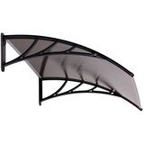  Nadstre&amp;scaron;nica za vrata 100x80 cm polikarbonatna tenda MultiGarden Slike