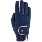 Roeckl Jahalne rokavice Lona - Navy/Vintage Pink - 7 | Shoptok.si