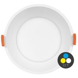  ecolite LED-IN01R-UGR/CCT/24W - led ugradna stropna svetiljka LED/24W/230V bela | Eponuda.com