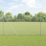 vidaXL ograja komplet 2 pocinkano jeklo 25 x 1,5 m vzdržljivo | Shoptok.si