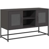 vidaXL TV omarica črna 100,5x39x60,5 cm jeklo | Shoptok.si