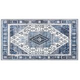  Tepih ORIZ Tamno plava 80 x 150 cm 100% poliester - Tamno plava 80 x 150 cm | shoptok.hr