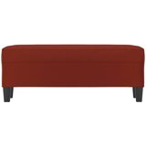  Klupa crvena boja vina 100 x 35 x 41 cm od umjetne kože | shoptok.hr