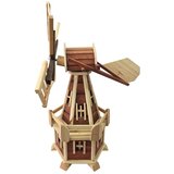  Drvena vrtna vjetrenjača, rotirajuća, ukrasna 100 cm | shoptok.hr