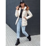 DStreet Kurtka zimowa damska EMBRACE ecru | ePonuda.com