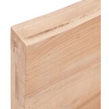  Polica svjetlosmeđa 100x60x6 cm od obrađene hrastovine | shoptok.hr