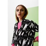Marisse Long Viscose Shirt L-Ko-3701 Black Cene