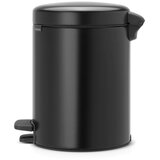 Brabantia Kanta za smeće s pedalom Newicon 5 L s plastičnim unutarnjim dijelom - Matt Black | shoptok.hr