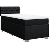  Box spring krevet s madracem crni 90x190 cm od tkanine | shoptok.hr