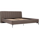 P & B OBLAZINJENA POSTELJA x , tekstil, leseni material rjava | Shoptok.si